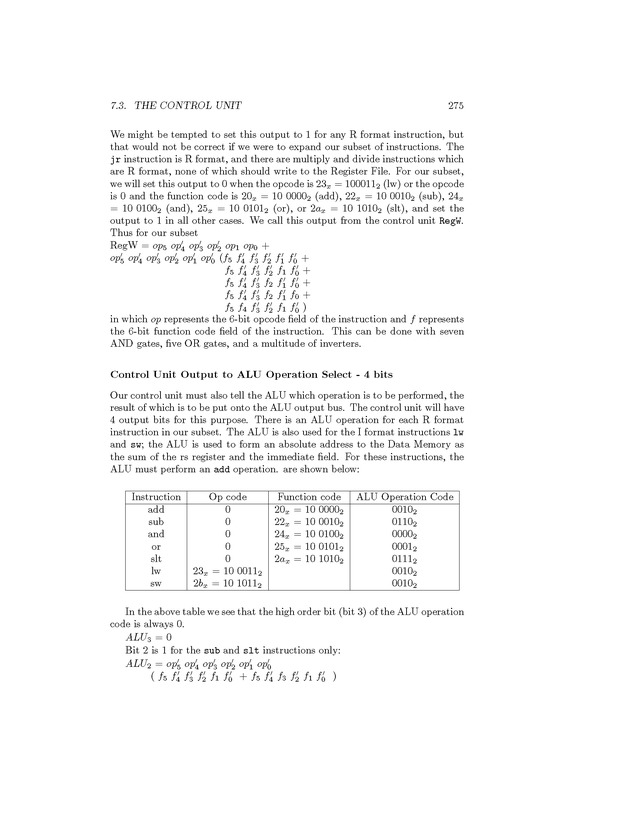 Computer Organization with MIPS - Page 275